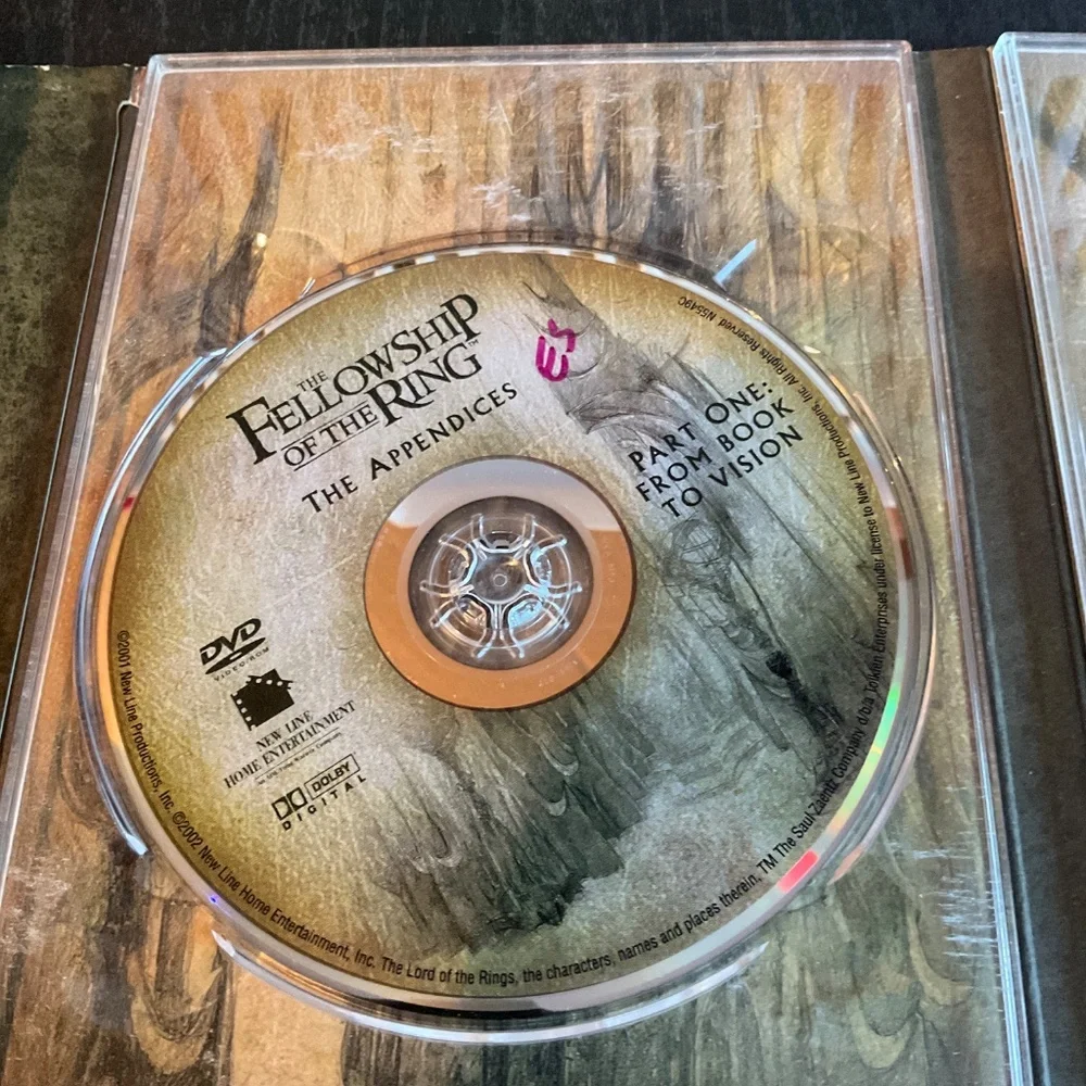 DVD - The Fellowship of the Ring By J.R.R.Tolkien. V17
